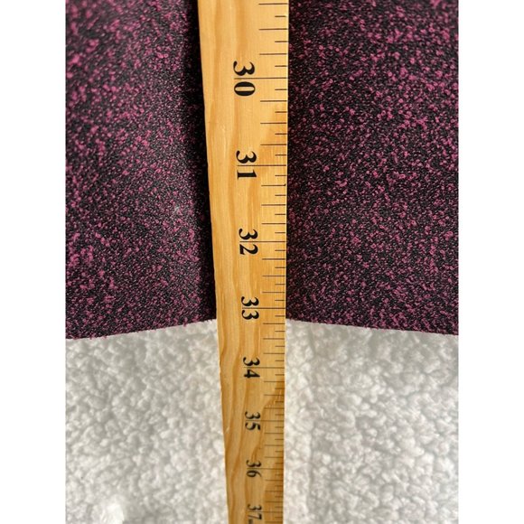 Mary Mcfadden Collection Womens Suit Jacket Blazer Purple Heathered Pockets 10 - Picture 5 of 9